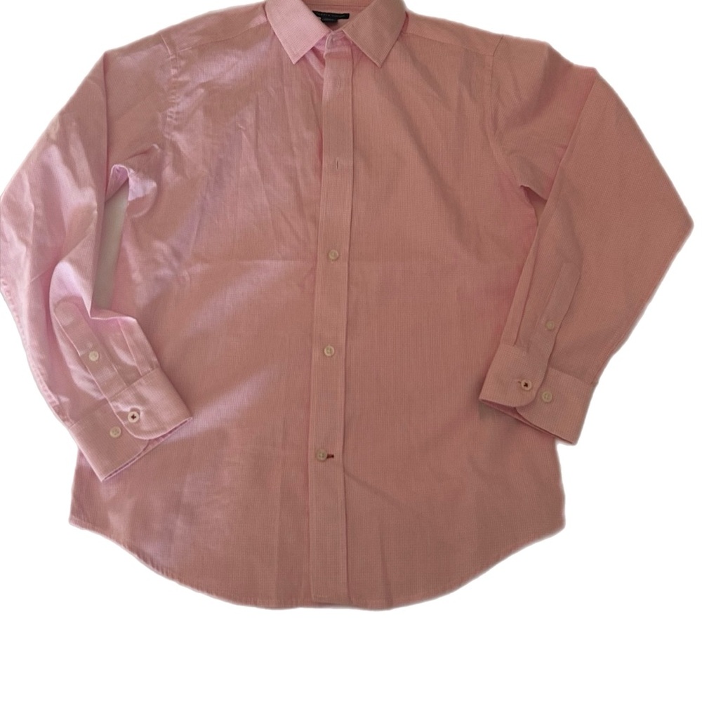 Boys Pink Tommy Hilfiger Dress Shirt
